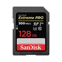 SanDisk SDXC Extreme PRO 128GB (V90/U3/UHS-II/Cl.10/R300)