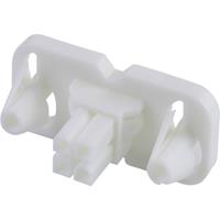 Molex 15060041 Mini-Fit BMI Receptacle Housing, 4.20mm Pitch, Dual Row with Panel Mount Ears, PA Polyamide Nylon 6/6, UL