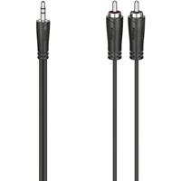 Hama »Klinken-Cinch-Kabel 5m« Audio-Kabel, 3,5-mm-Klinke, 3,5-mm-Klinken-Stecker 2-Cinch-Stecker, Stereo