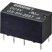 GoodSky GS-SH-205T Printrelais 5 V/DC 2 A 2x wisselcontact 1 stuk(s) Tube
