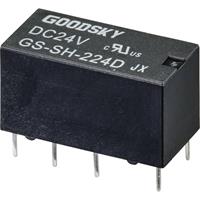 GoodSky GS-SH-224D Printrelais 24 V/DC 2 A 2x wisselcontact 1 stuk(s) Tube