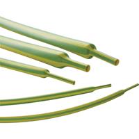 Hongshang Schrumpfschlauch ohne Kleber Gelb, Grün 102mm 50.80mm Schrumpfrate:2:1 Meterwar