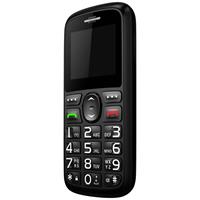Roxx W 60 AZ Senioren mobiele telefoon Met laadstation, SOS-knop Zwart