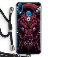 CaseCompany Hell Hound and Serpents: Huawei P20 Lite Transparant Hoesje met koord