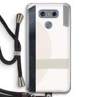 CaseCompany Baca: LG G6 Transparant Hoesje met koord