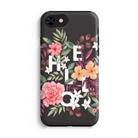 CaseCompany Hello in flowers: iPhone 7 Tough Case