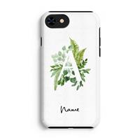 CaseCompany Green Brush: iPhone 7 Tough Case