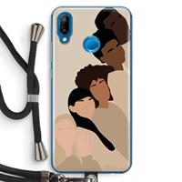 CaseCompany Sweet creatures: Huawei P20 Lite Transparant Hoesje met koord