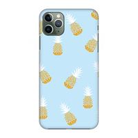 CaseCompany Ananasjes: Volledig geprint iPhone 11 Pro Max Hoesje