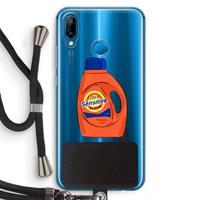 CaseCompany Ultra Sensitive: Huawei P20 Lite Transparant Hoesje met koord