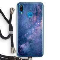 CaseCompany Nebula: Huawei P20 Lite Transparant Hoesje met koord