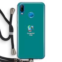 CaseCompany Win98: Huawei P20 Lite Transparant Hoesje met koord