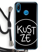 CaseCompany KUST ZE: Huawei P20 Lite Transparant Hoesje met koord