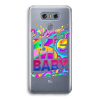 CaseCompany Touch Me: LG G6 Transparant Hoesje