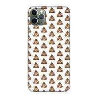 CaseCompany Poop emoji: Volledig geprint iPhone 11 Pro Max Hoesje