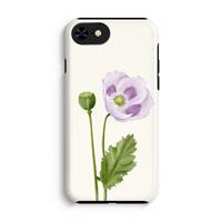 CaseCompany Purple poppy: iPhone 7 Tough Case