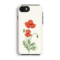 CaseCompany Red poppy: iPhone 7 Tough Case