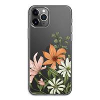 CaseCompany Floral bouquet: iPhone 11 Pro Transparant Hoesje