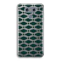 CaseCompany Moroccan tiles: LG G6 Transparant Hoesje