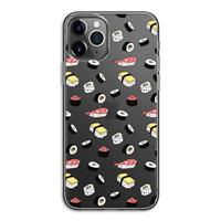 CaseCompany Sushi time: iPhone 11 Pro Transparant Hoesje