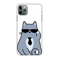 CaseCompany Cool cat: Volledig geprint iPhone 11 Pro Max Hoesje