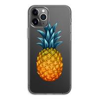 CaseCompany Grote ananas: iPhone 11 Pro Transparant Hoesje