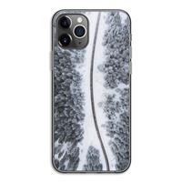 CaseCompany Snøfall: iPhone 11 Pro Transparant Hoesje