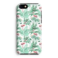 CaseCompany Flamingo bladeren: iPhone 7 Tough Case