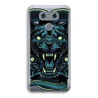 CaseCompany Cougar and Vipers: LG G6 Transparant Hoesje