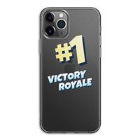 CaseCompany Victory Royale: iPhone 11 Pro Transparant Hoesje