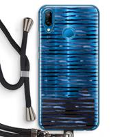 CaseCompany Verrassende lijnen: Huawei P20 Lite Transparant Hoesje met koord