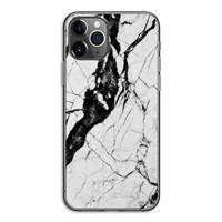 CaseCompany Witte marmer 2: iPhone 11 Pro Transparant Hoesje