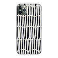 CaseCompany Moroccan stripes: Volledig geprint iPhone 11 Pro Max Hoesje