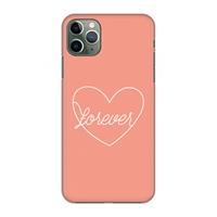 CaseCompany Forever heart: Volledig geprint iPhone 11 Pro Max Hoesje
