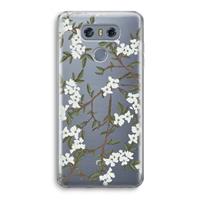 CaseCompany Blossoming spring: LG G6 Transparant Hoesje