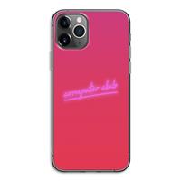 CaseCompany Vice Glow: iPhone 11 Pro Transparant Hoesje