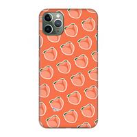 CaseCompany Just peachy: Volledig geprint iPhone 11 Pro Max Hoesje