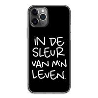 CaseCompany De Sleur: iPhone 11 Pro Transparant Hoesje