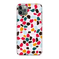 CaseCompany Colored Giraffe: Volledig geprint iPhone 11 Pro Max Hoesje