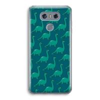 CaseCompany Diplodocus: LG G6 Transparant Hoesje