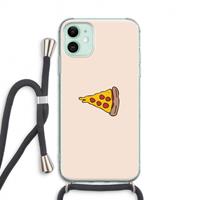 CaseCompany You Complete Me #1: iPhone 11 Transparant Hoesje met koord