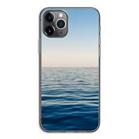 CaseCompany Water horizon: iPhone 11 Pro Transparant Hoesje