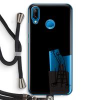 CaseCompany Musketon Painter: Huawei P20 Lite Transparant Hoesje met koord