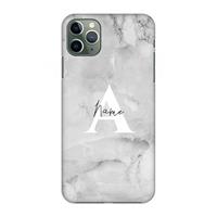 CaseCompany Ivory Marble: Volledig geprint iPhone 11 Pro Max Hoesje