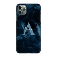 CaseCompany Midnight Marble: Volledig geprint iPhone 11 Pro Max Hoesje