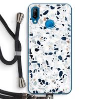 CaseCompany Terrazzo N°1: Huawei P20 Lite Transparant Hoesje met koord