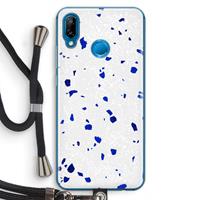 CaseCompany Terrazzo N°5: Huawei P20 Lite Transparant Hoesje met koord