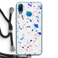 CaseCompany Terrazzo N°6: Huawei P20 Lite Transparant Hoesje met koord