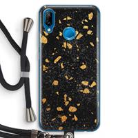 CaseCompany Terrazzo N°7: Huawei P20 Lite Transparant Hoesje met koord