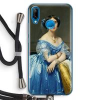 CaseCompany Eleonore: Huawei P20 Lite Transparant Hoesje met koord